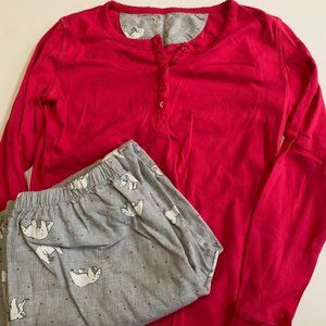 TALBOTS SLEEP SET POLAR BEARS